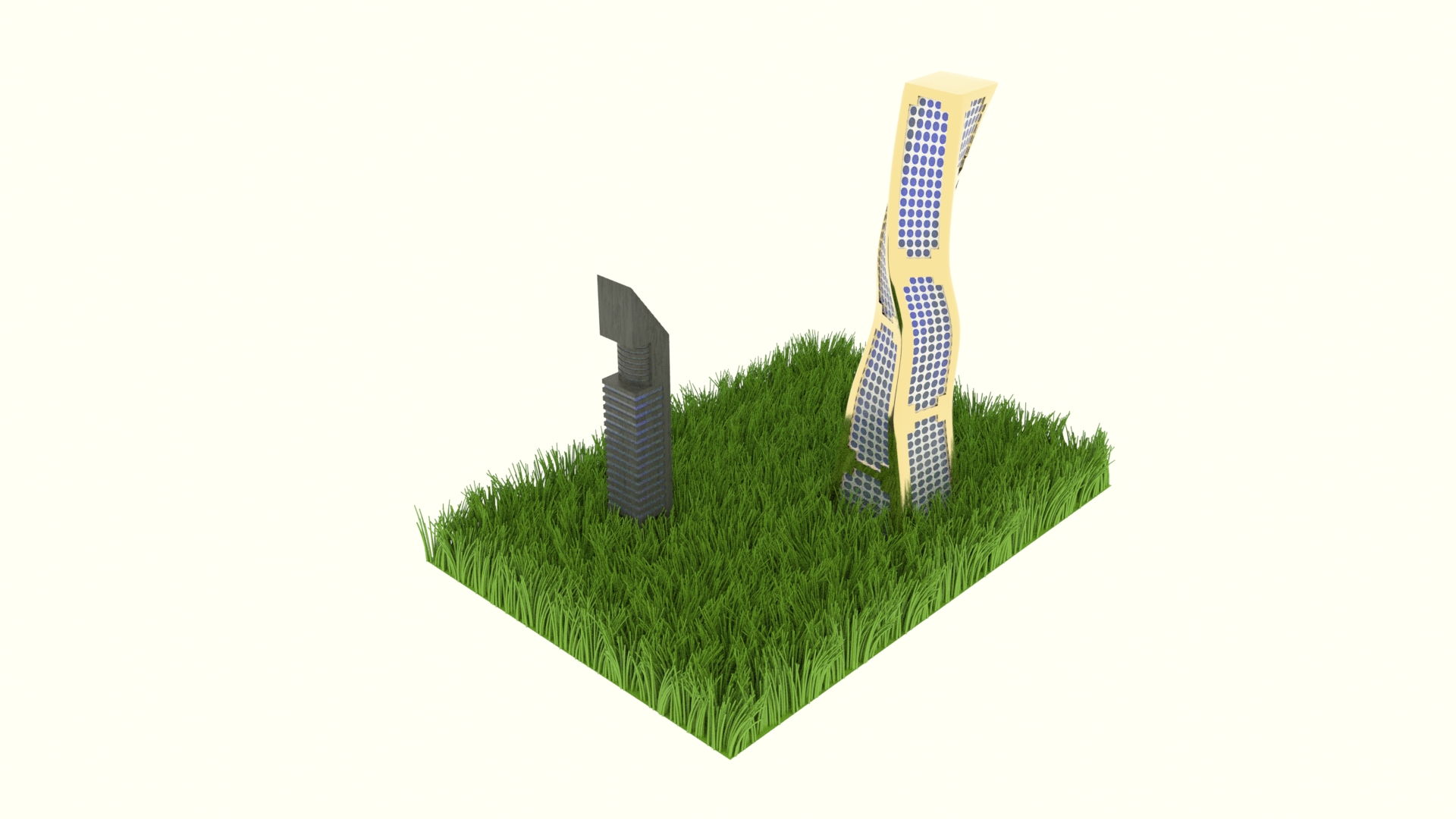Tower rendering
