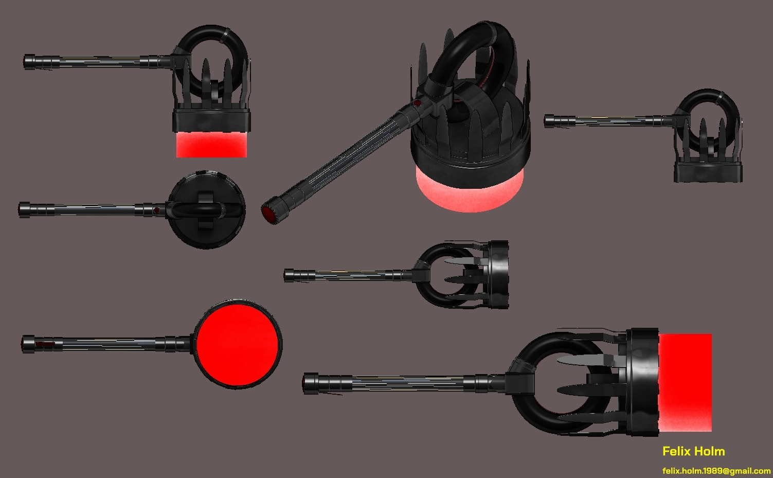Weapon and Tool Renders